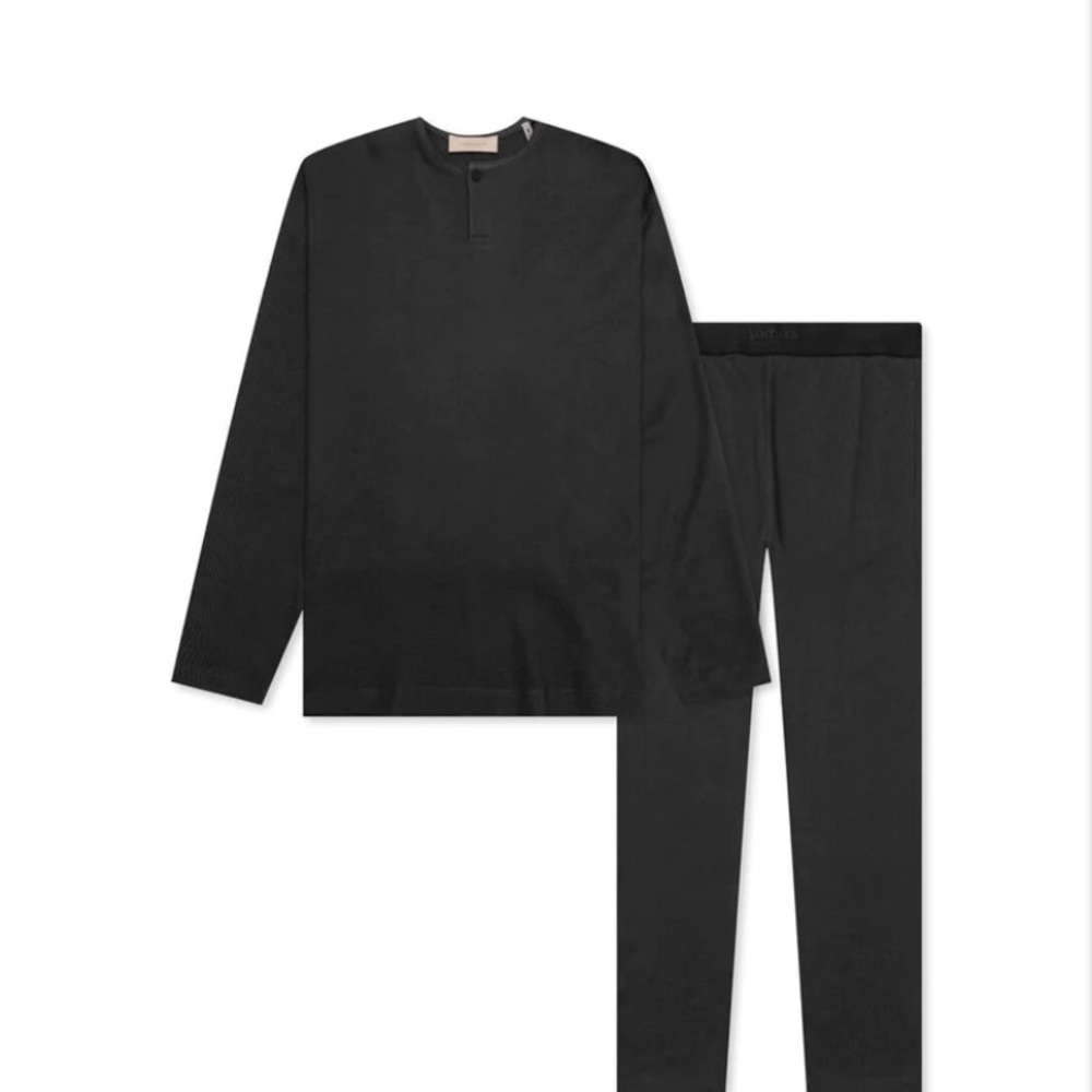 Essentials fear of God, thermal black, iron, small,  set